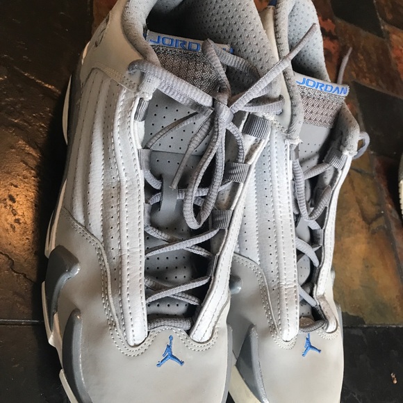 Jordan 14 Retro Sport Blue 6.5Y - Picture 2 of 10